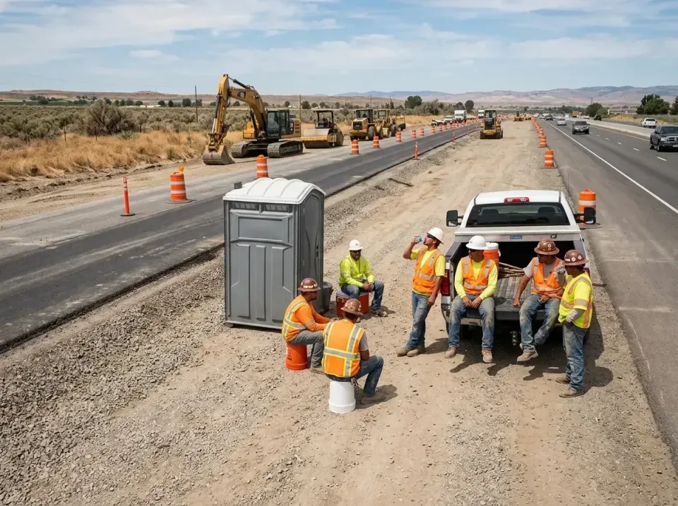 highway-road-construction-crew-007 — frequently asked questions, Porta Potty and Restroom Rentals in Phoenix, AZ
